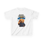 I'm Not Naughty Just Creative Kids T-Shirt | Puppy Artist Paintbrush