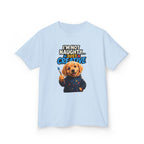 I'm Not Naughty Just Creative Kids T-Shirt | Puppy Artist Paintbrush