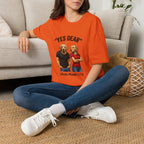 Yes Dear T-Shirt — Funny Golden Retriever Couple Tee ("Auto Mode ON")