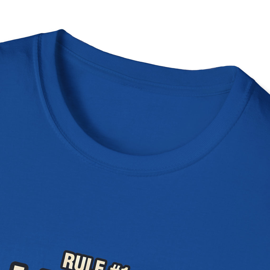 Rule #1 I Make The Rules – Funny Dog T-Shirt | Cute Boss Puppy Graphic Tee (Unisex)