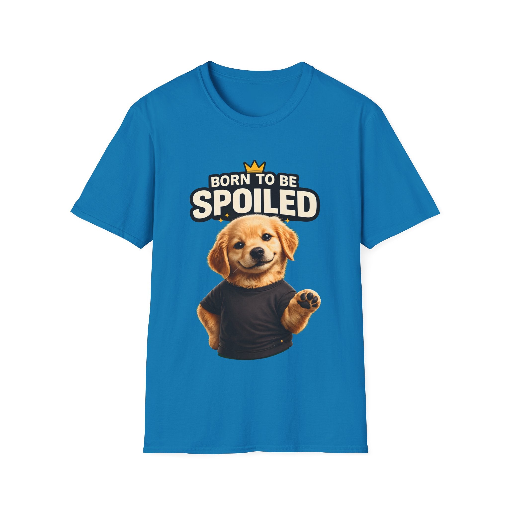 Born To Be Spoiled – Cute Dog T-Shirt | Funny Puppy Lover Gift Tee (Unisex)