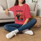 Yes Dear T-Shirt — Funny Golden Retriever Couple Tee ("Auto Mode ON")