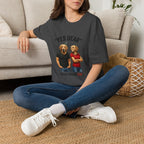 Yes Dear T-Shirt — Funny Golden Retriever Couple Tee ("Auto Mode ON")