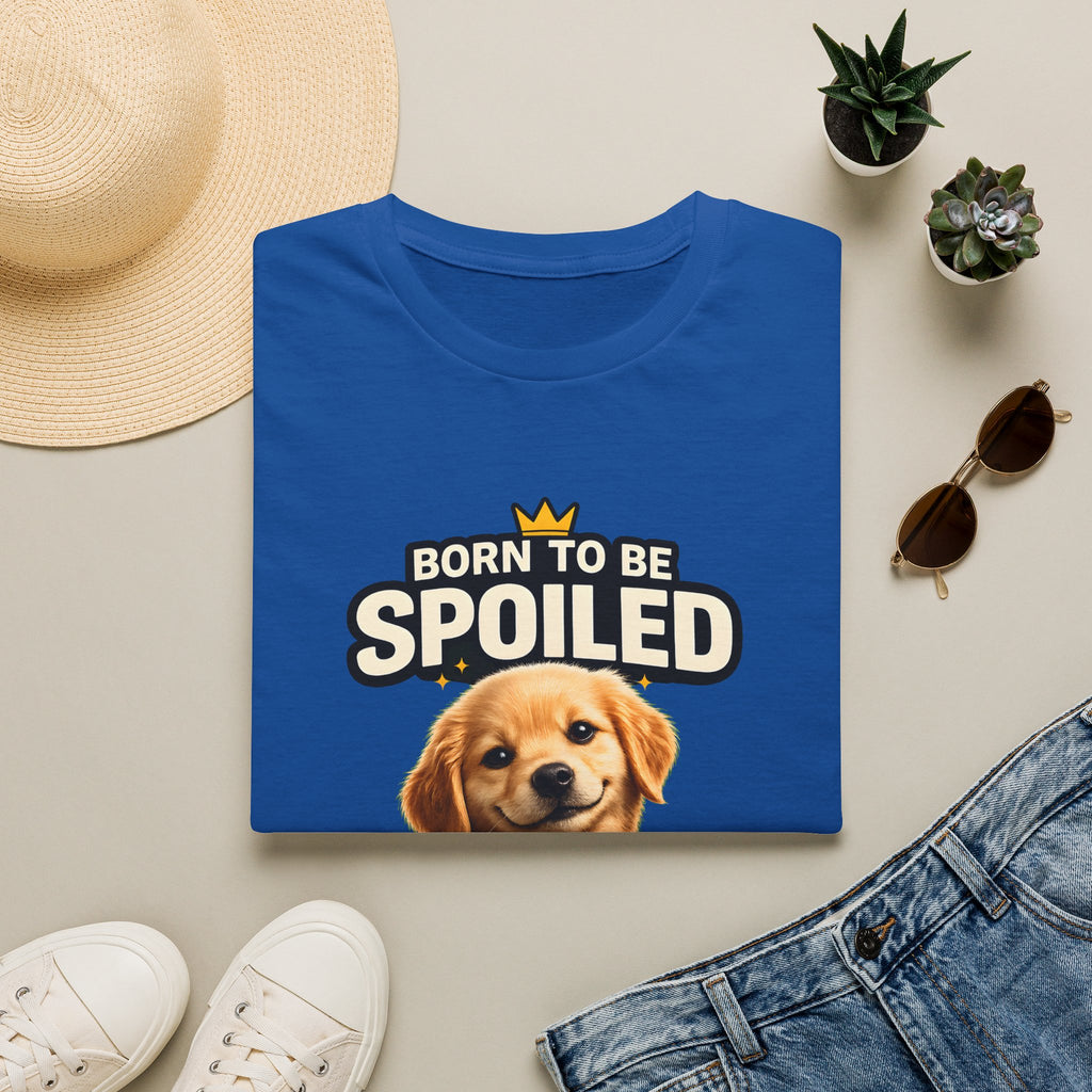 Born to Be Spoiled Puppy T-Shirt | Cute Dog Graphic Tee