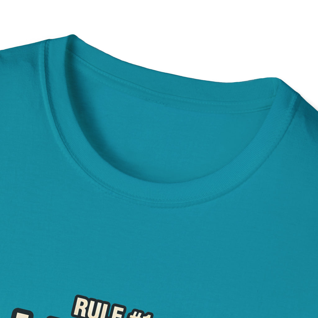 Rule #1 I Make The Rules – Funny Dog T-Shirt | Cute Boss Puppy Graphic Tee (Unisex)