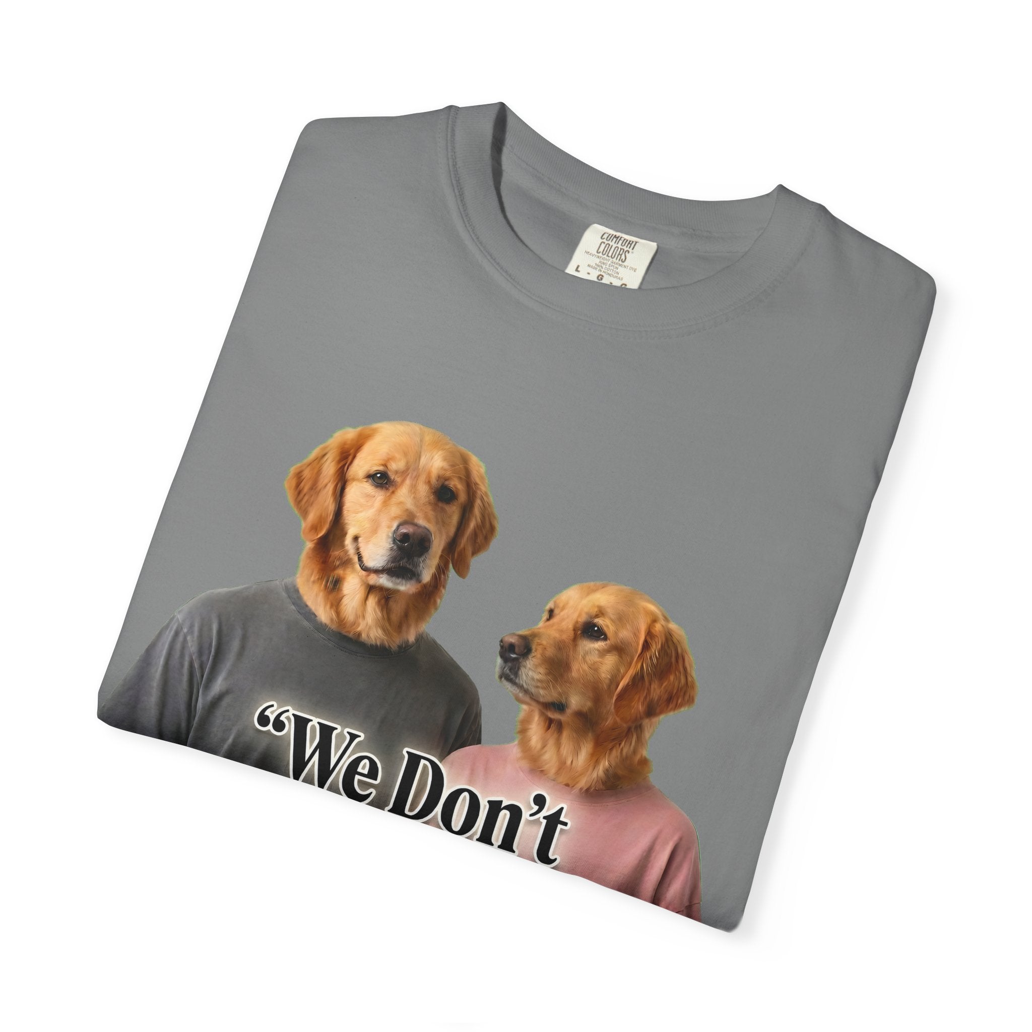 We Don’t Do Perfect, We Do Real – Couple Dog T-Shirts | Matching Funny Relationship Tee (Unisex)