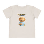 I'm Not Naughty Just Creative Puppy Tee | Cute Labrador Puppy Toddler Shirt