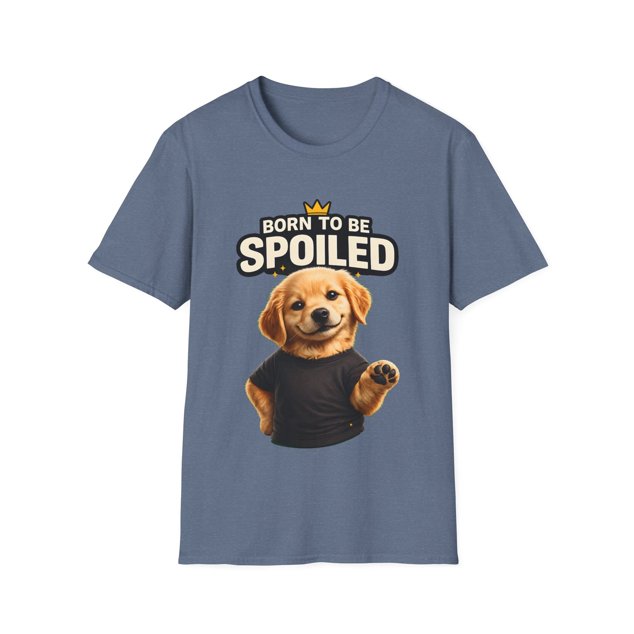 Born To Be Spoiled – Cute Dog T-Shirt | Funny Puppy Lover Gift Tee (Unisex)