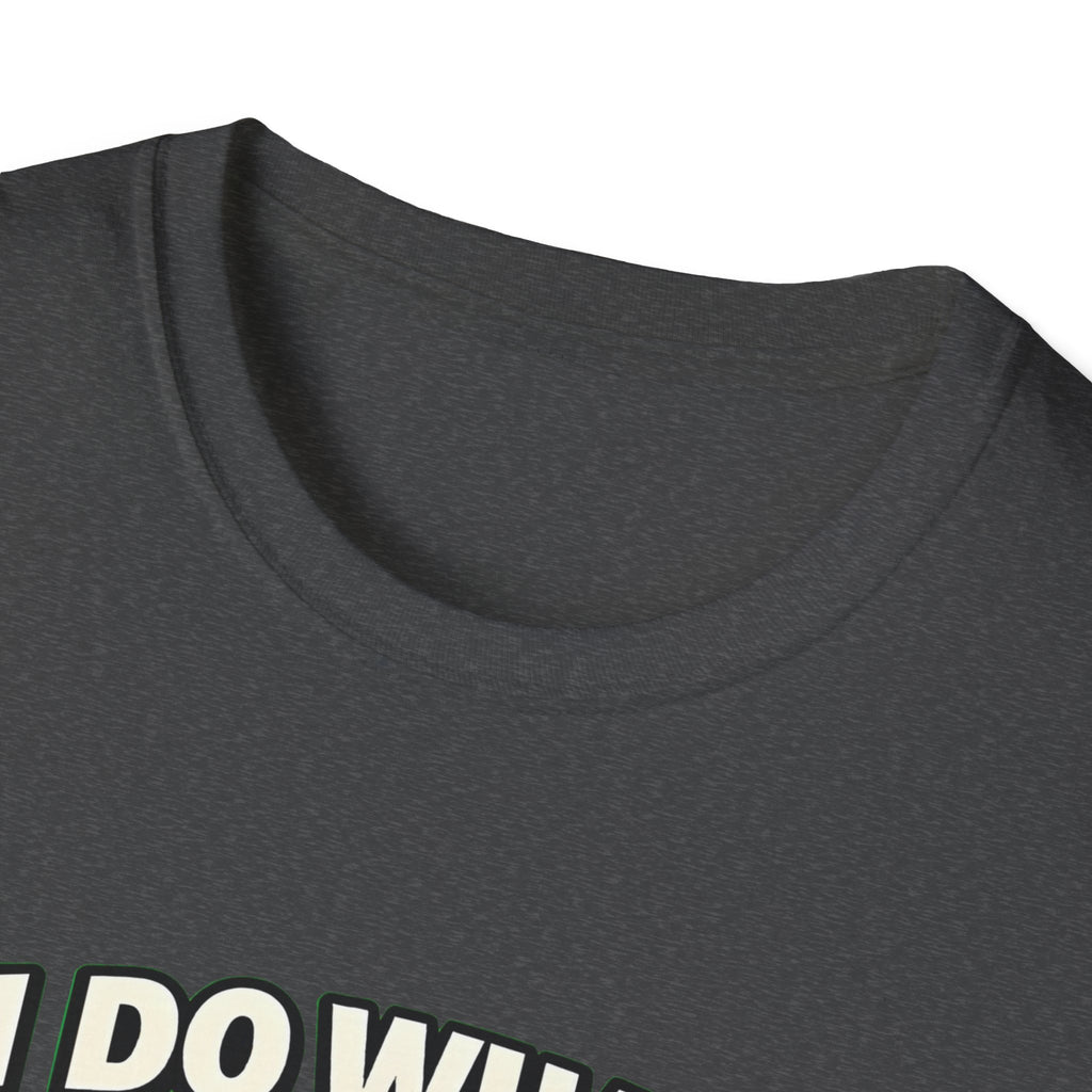 I Do What I Want – Funny Dog Attitude T-Shirt | Cute Golden Puppy Tee (Unisex)
