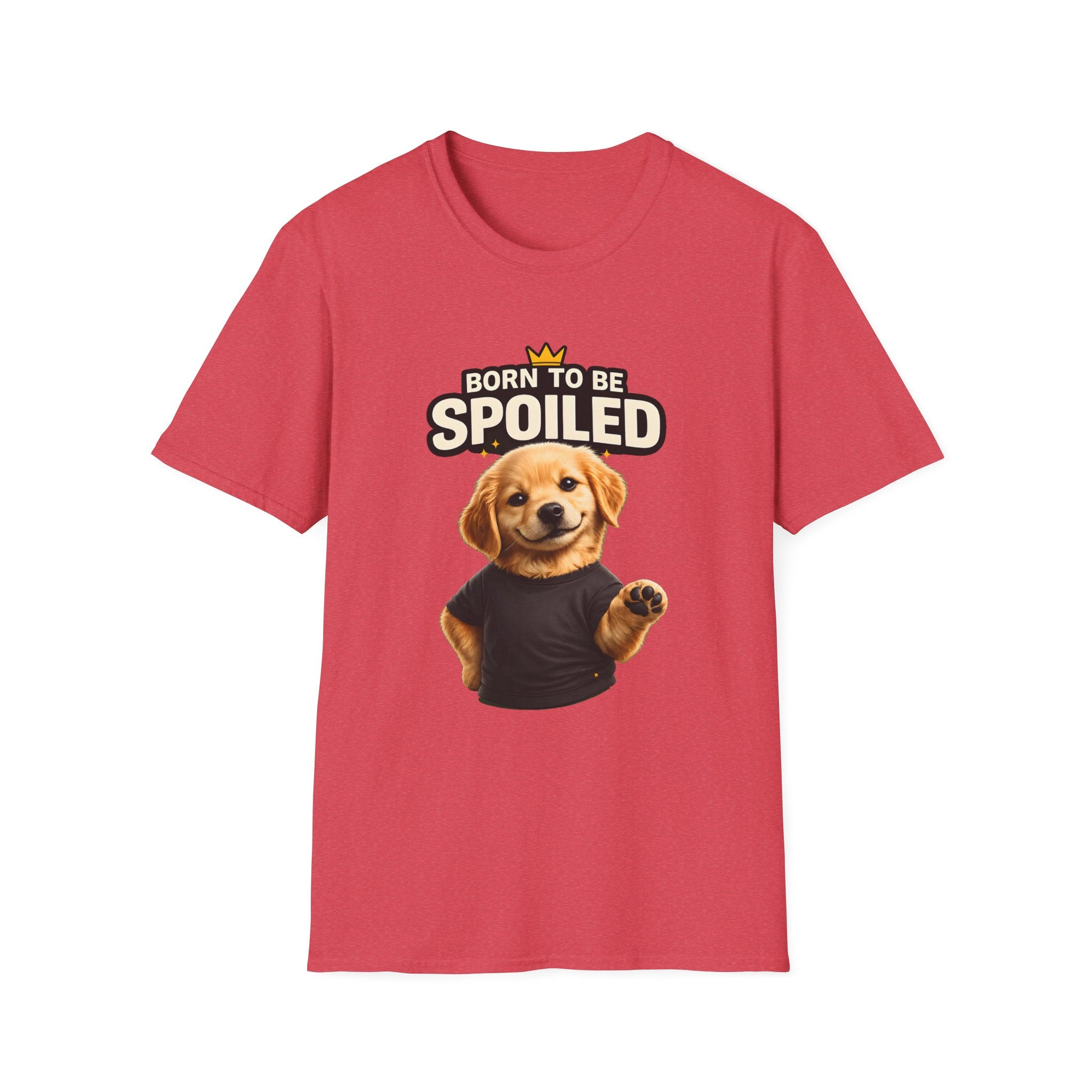 Born to Be Spoiled Puppy T-Shirt | Cute Dog Graphic Tee