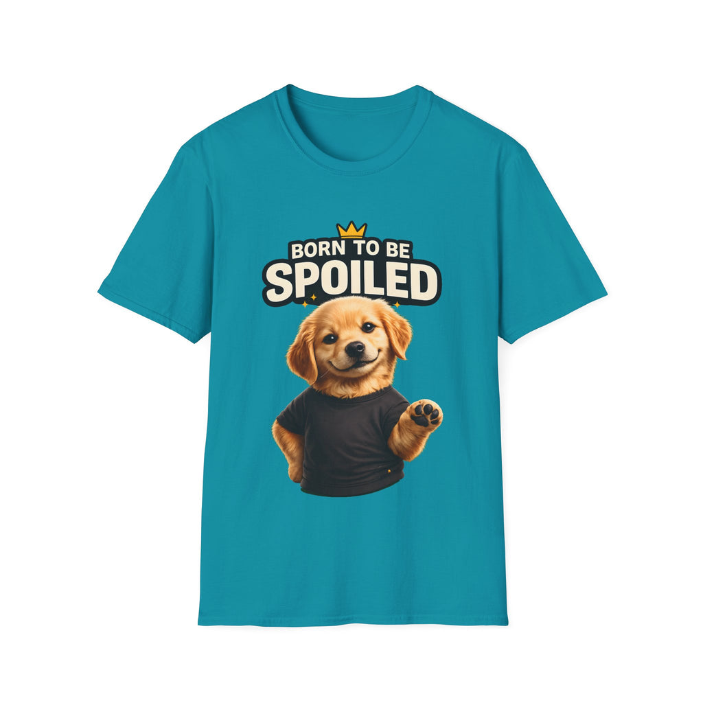 Born To Be Spoiled – Cute Dog T-Shirt | Funny Puppy Lover Gift Tee (Unisex)
