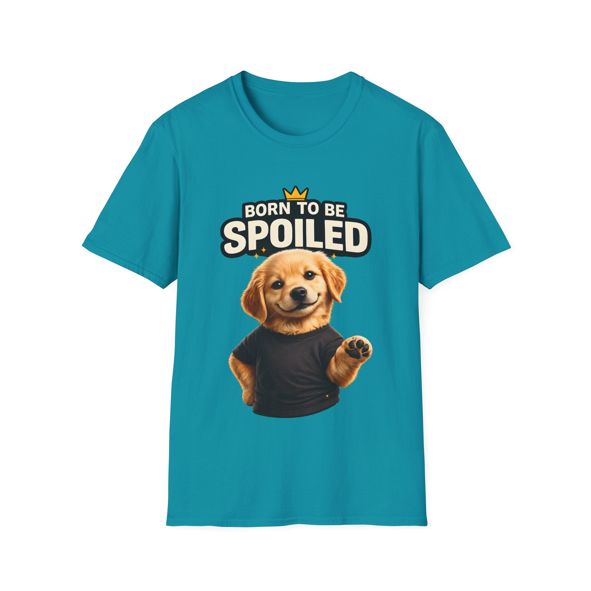 Born To Be Spoiled – Cute Dog T-Shirt | Funny Puppy Lover Gift Tee (Unisex)
