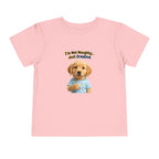 I'm Not Naughty Just Creative Puppy Tee | Cute Labrador Puppy Toddler Shirt