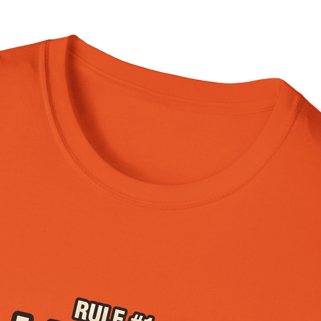 Rule #1 I Make The Rules – Funny Dog T-Shirt | Cute Boss Puppy Graphic Tee (Unisex)
