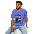 Yes Dear T-Shirt — Funny Golden Retriever Couple Tee ("Auto Mode ON")