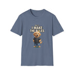 I Make the Rules Dog Graphic Tee | Golden Retriever Puppy Shirt
