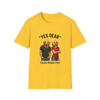 Yes Dear T-Shirt — Funny Golden Retriever Couple Tee ("Auto Mode ON")