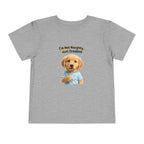 I'm Not Naughty Just Creative Puppy Tee | Cute Labrador Puppy Toddler Shirt