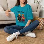 Yes Dear T-Shirt — Funny Golden Retriever Couple Tee ("Auto Mode ON")