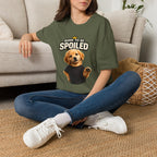 Born to Be Spoiled Puppy T-Shirt | Cute Dog Graphic Tee