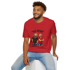Yes Dear T-Shirt — Funny Golden Retriever Couple Tee ("Auto Mode ON")