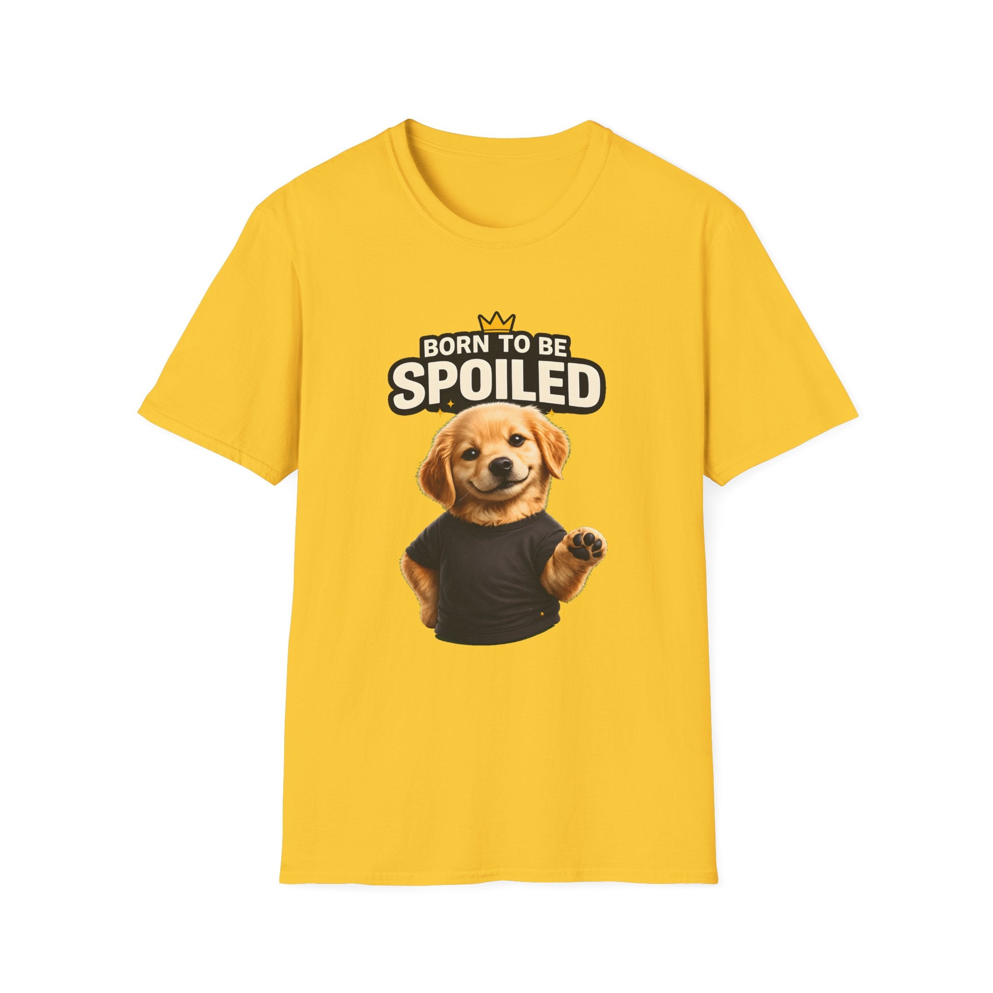 Born to Be Spoiled Puppy T-Shirt | Cute Dog Graphic Tee