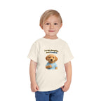 I'm Not Naughty Just Creative Puppy Tee | Cute Labrador Puppy Toddler Shirt