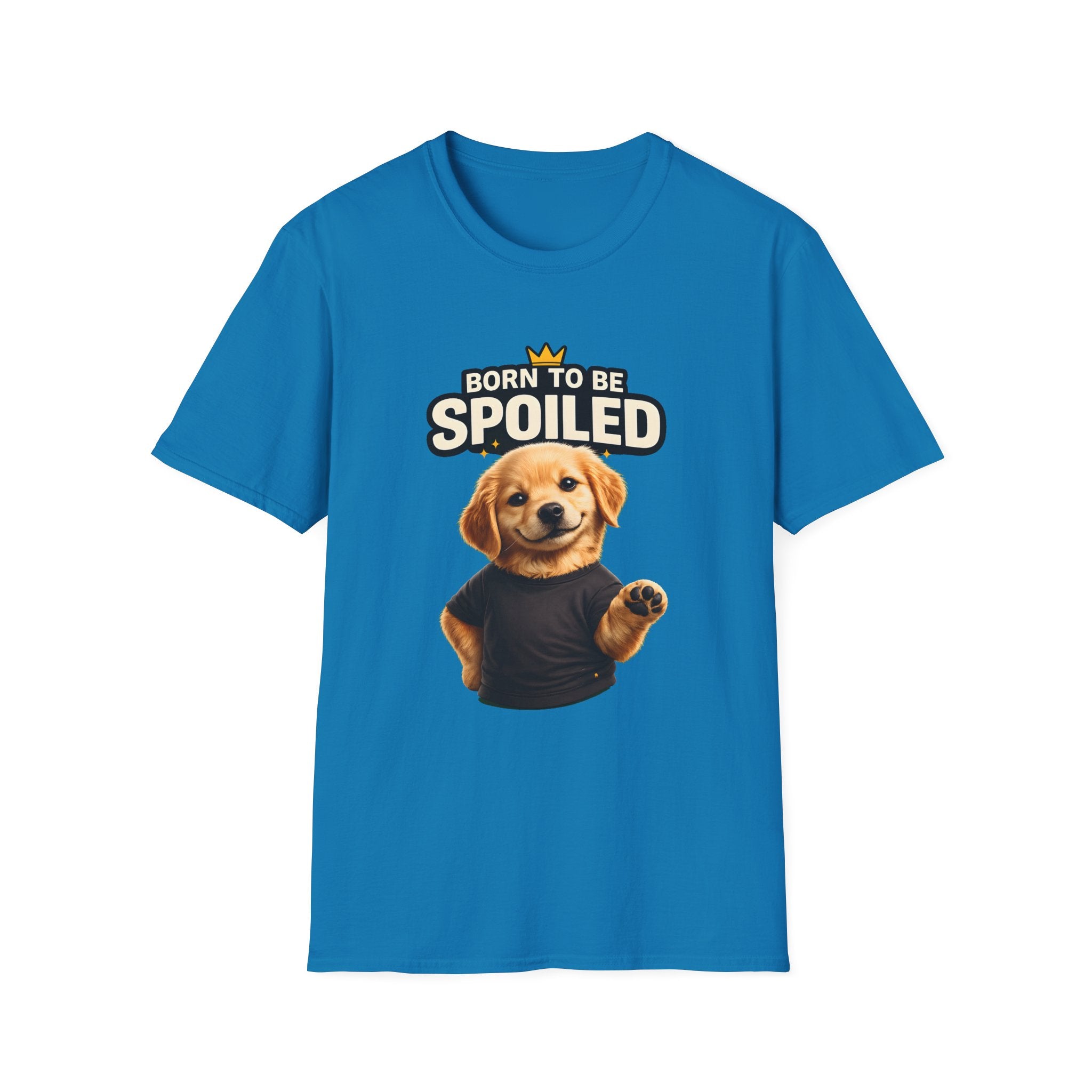 Born to Be Spoiled Puppy T-Shirt | Cute Dog Graphic Tee