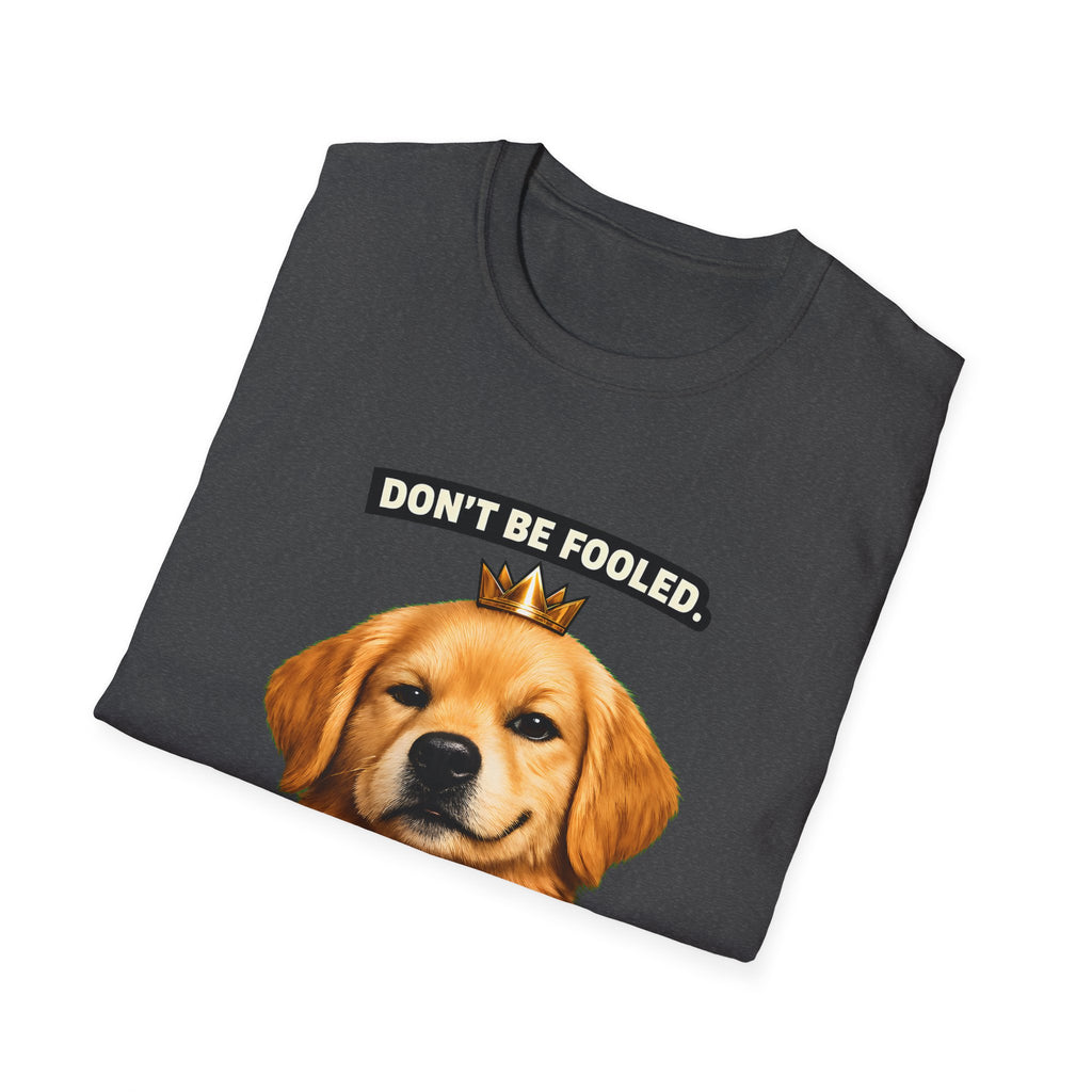 Don’t Be Fooled, I’m The Boss – Funny Dog T-Shirt | Cute Boss Puppy Tee (Unisex)
