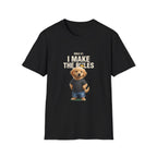 I Make the Rules Dog Graphic Tee | Golden Retriever Puppy Shirt