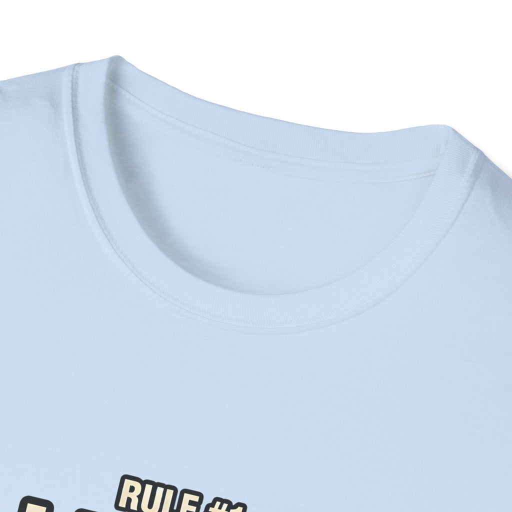 Rule #1 I Make The Rules – Funny Dog T-Shirt | Cute Boss Puppy Graphic Tee (Unisex)