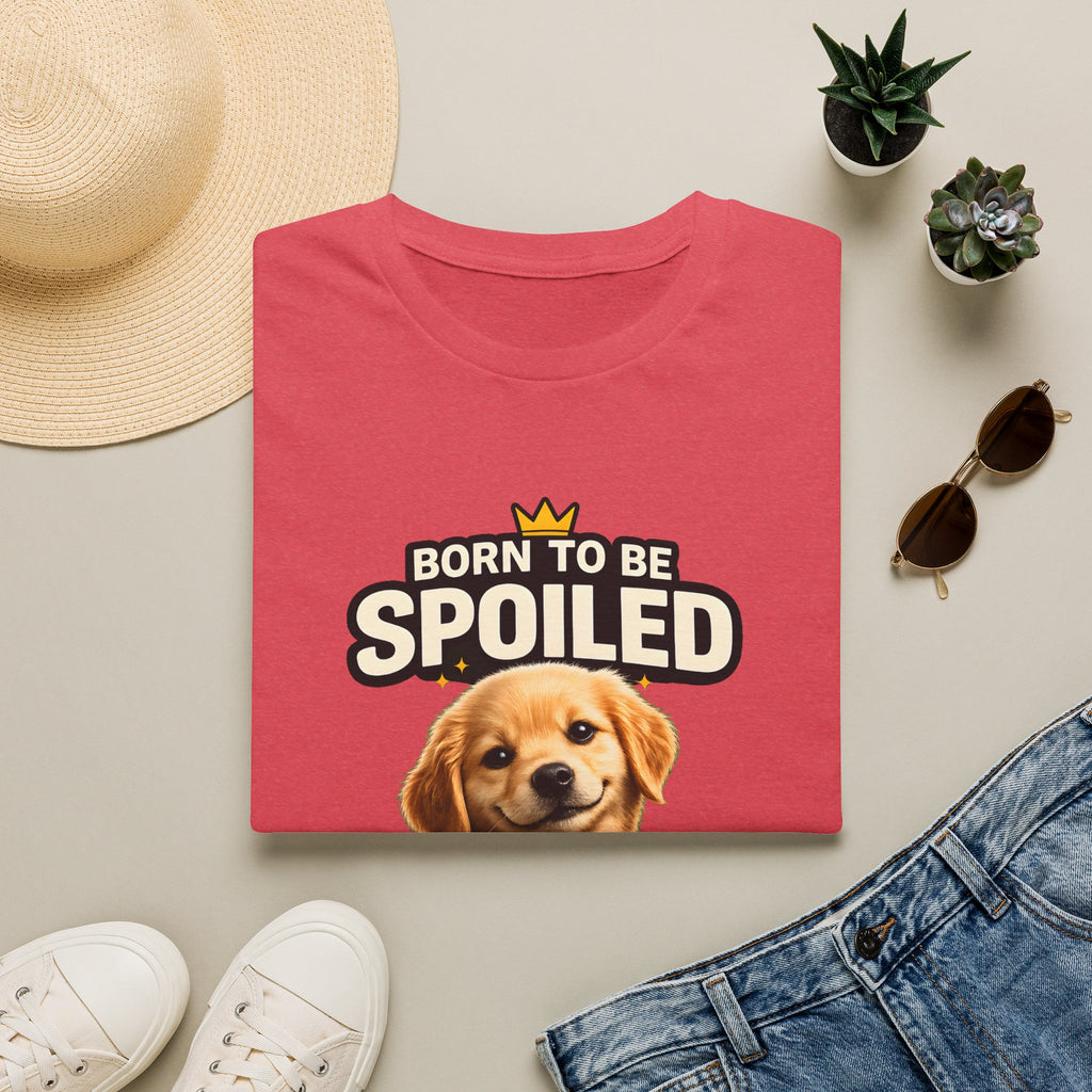Born to Be Spoiled Puppy T-Shirt | Cute Dog Graphic Tee